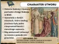 Historia Sodomy i Gomory, streszczenie z Biblii, opowiada o zniszczeniu grzesznych miast. Ilustracja przedstawia biblijną scenę.