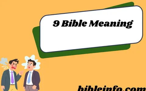Dwaj mężczyźni kłócą się, podczas gdy na ekranie widnieje napis "9 Bible Meaning".