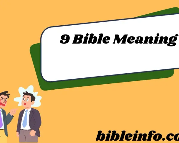 Dwaj mężczyźni kłócą się, podczas gdy na ekranie widnieje napis "9 Bible Meaning".