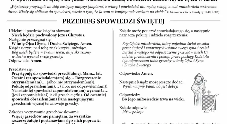 Modlitwa o dobrą spowiedź: tekst z instrukcją, jak przystąpić do sakramentu pokuty i pojednania.